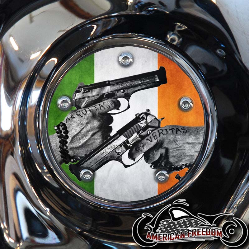 Custom Timing Cover - Aequitas Veritas Irish Flag